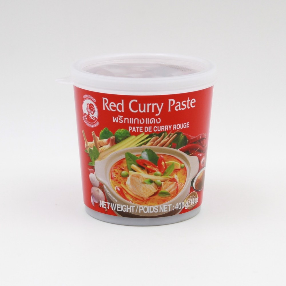 Pâte de curry rouge - LE COQ NOIR BIO