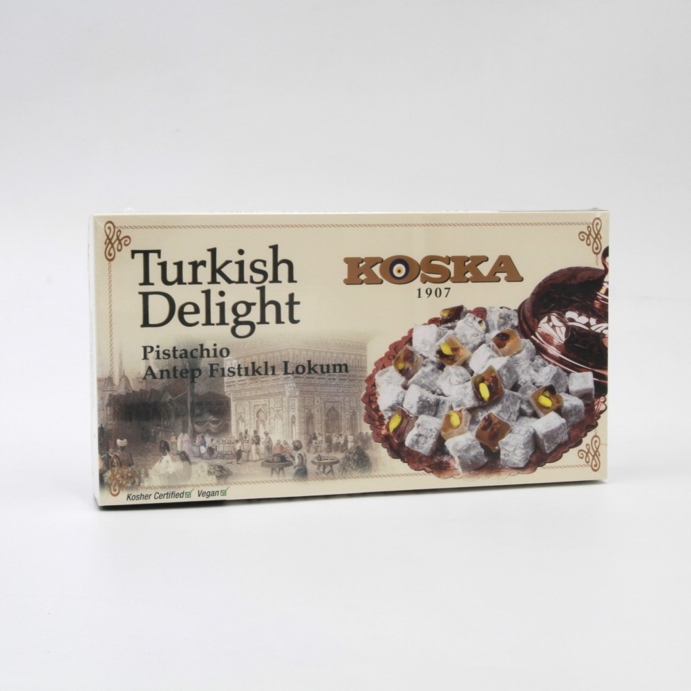 Loukoum double pistache - Achat de lokum turc frais et traditionnel